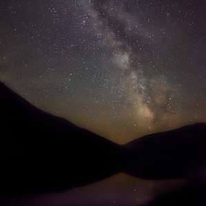 Milky Way from the recreation area beach