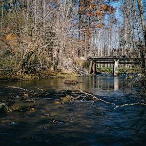 the river looking o so clear on this beautiful brisk morning