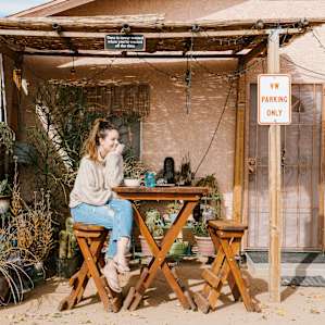 people picnic table camper