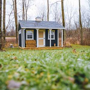 the cool little cabin!
