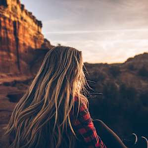 Soaking in the last moments of the winter sun