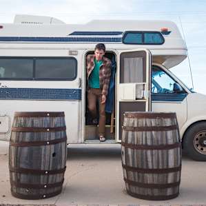 There is plenty of room for self contained campers to park and spend the night.