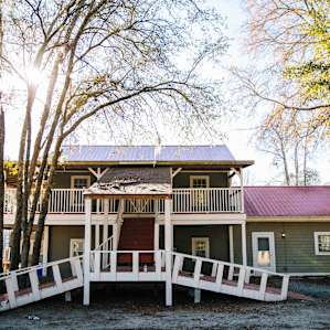 Here's the main house.