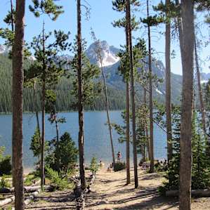 View from our tent.