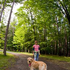 Dog friendly with plenty of trails!