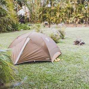 The expansive land allows for many tents, there were plenty of great spots to choose from