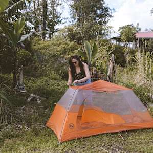 I decided to set my tent up on the third terrace