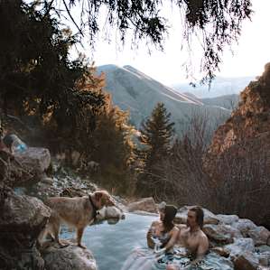 Nearby Goldbug Hot Springs.