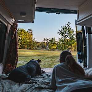 Our van views