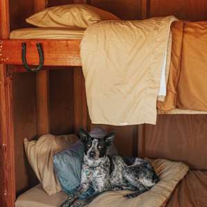 Inside of the bunk house