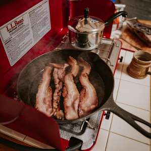 Bacon = must have on the road.