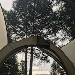 from our tent