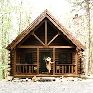 cabin forest people