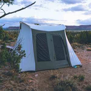 So nice that we didn't have to set up our tent.