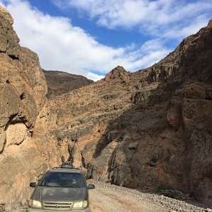 We made it! Who says a mini-van can off-road?