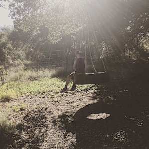 My son loved the tire swing. Located in campsite 5 area.