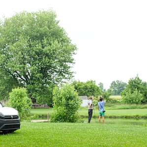 The pond is another lovely spot to choose for camping.