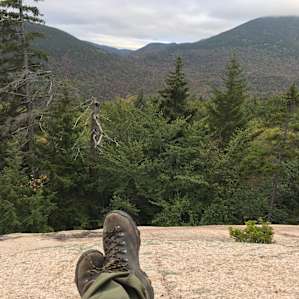 Relaxing near the top of Mt. Potash.