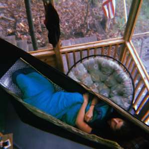 hammocking in the cottage