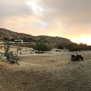 Sunset Panoramic Shot