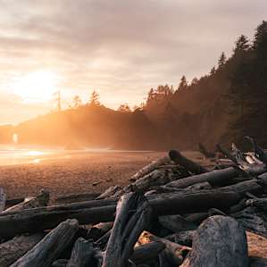 Second Beach. Shangri La Push is just a few minutes from this trailhead