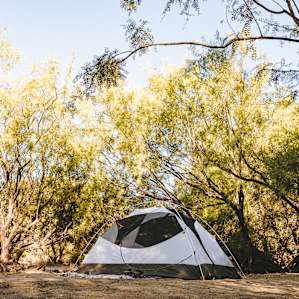 Each campsite had secluded and shaded nooks to place tents or trailers!