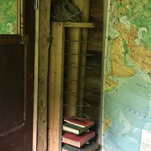 Even the little details in the outhouse were perfect!