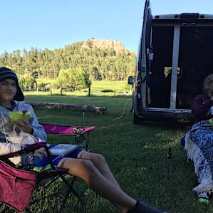 Relax with dinner after our tour at Mt. Rushmore and Crazy Horse!