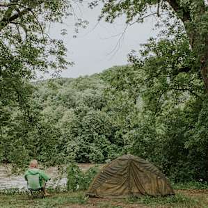 tent forest people