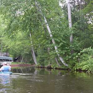 Wixom Lake rustic camping site