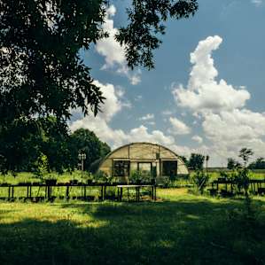 The green house was impressive. This part of Louisiana has a huge focus on agriculture.