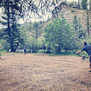 We even had space to play frisbee.