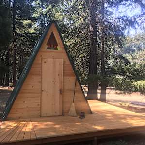 Star A-Frame Tiny Cabin