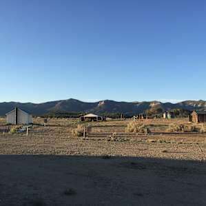 View of camp from the Fort