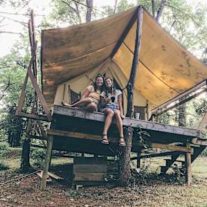 Private Creekside Glamping