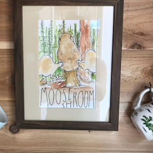left an artwork - follow adventures @drawingfromnature