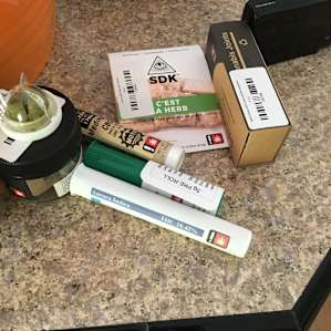 Just a small sample of the gift basket contents. Craig also included awesome camping gadgets, beverages, and snacks! We were so pleasantly surprised and grateful!