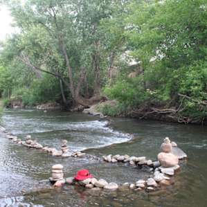 Lovely pools for a refreshing dip in the river