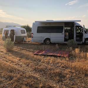 Perfect flat site for RVs