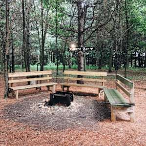Where we cooked our dinner!
