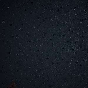 Our view of the stars from the campsite