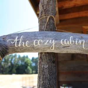 Cozy Cabin On Meadow Farm