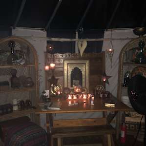 The Yurt at Viking Longhall