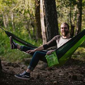 Plenty of trees at every campsite for your hammock!