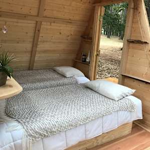 Star A-Frame Tiny Cabin