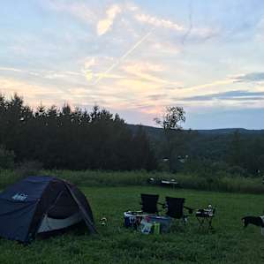 Hillside Pond with a View