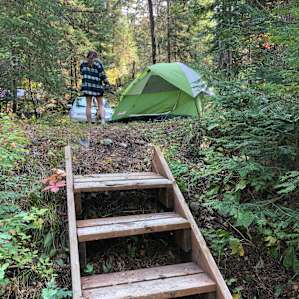 Rabbit O'brien Creekside Tent Site