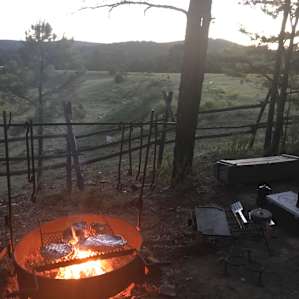 Old Covered Wagon Camp