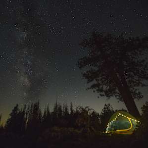 The Milky Way was amazing from here.