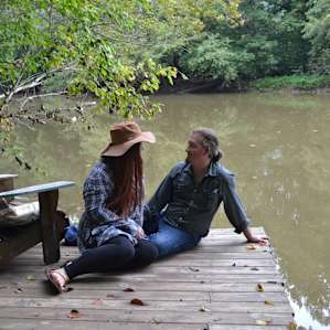 Us enjoying some time on the water!